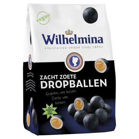 Wilhelmina Soft Sweet Liquorice Balls 800g