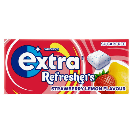 WRIGLEY'S Extra refreshers strawberry lemon, Sugar-Free 12-pack 216g