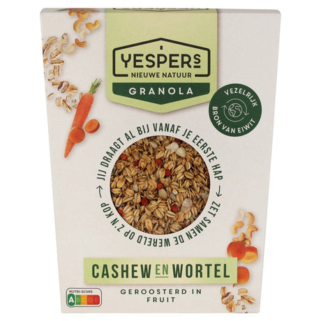 Yespers Granola cashew & Carrot 1kg