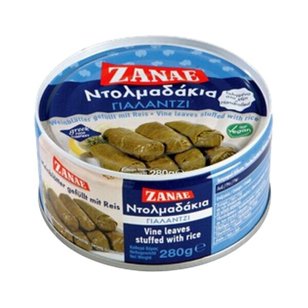 Zanae Vine Leaves Filled with Rice 3 × 280g